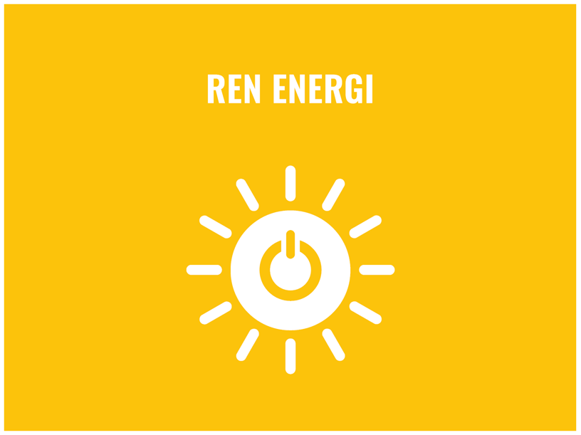 Ren Energi Innsnevra, Hvit Ramme